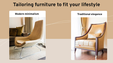 The power of Custom Sofas : Tailoring Furniture to Fit your Lifestyle