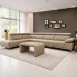 Corner L Shaped Premium Sofas Model