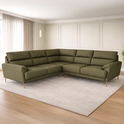 Corner L Shaped Luxury Sofas Model