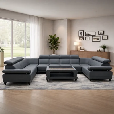 Corner L Shaped Premium Sofas Model
