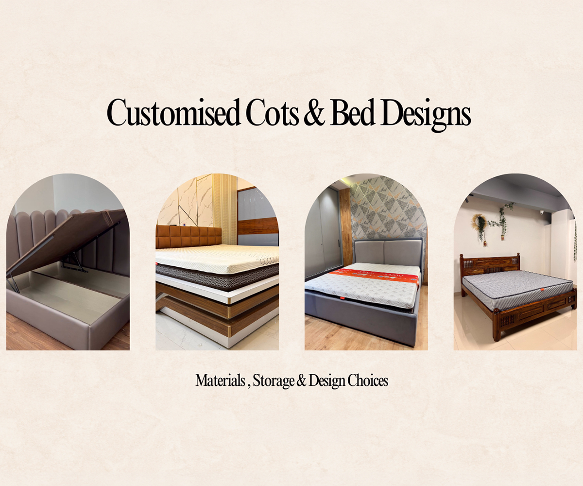 Customised Cots & Bed Designs – Materials, Storage & Design Choices