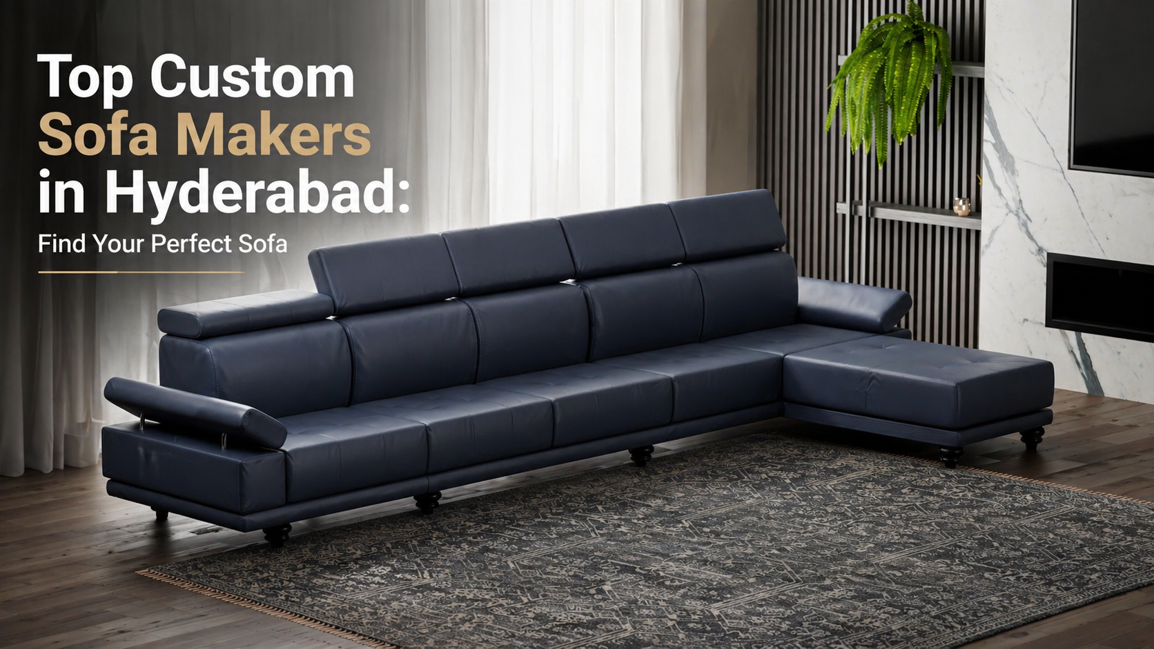 Top Custom Sofa Makers in Hyderabad: Find Your Perfect Sofa