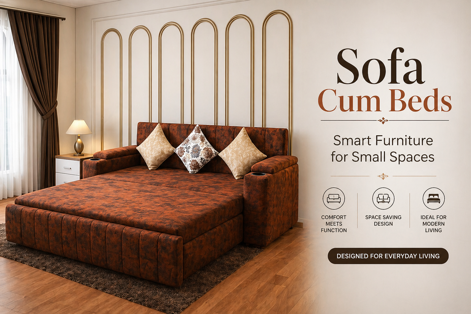 Sofa Cum Bed in Hyderabad: Smart Furniture for Small Spaces