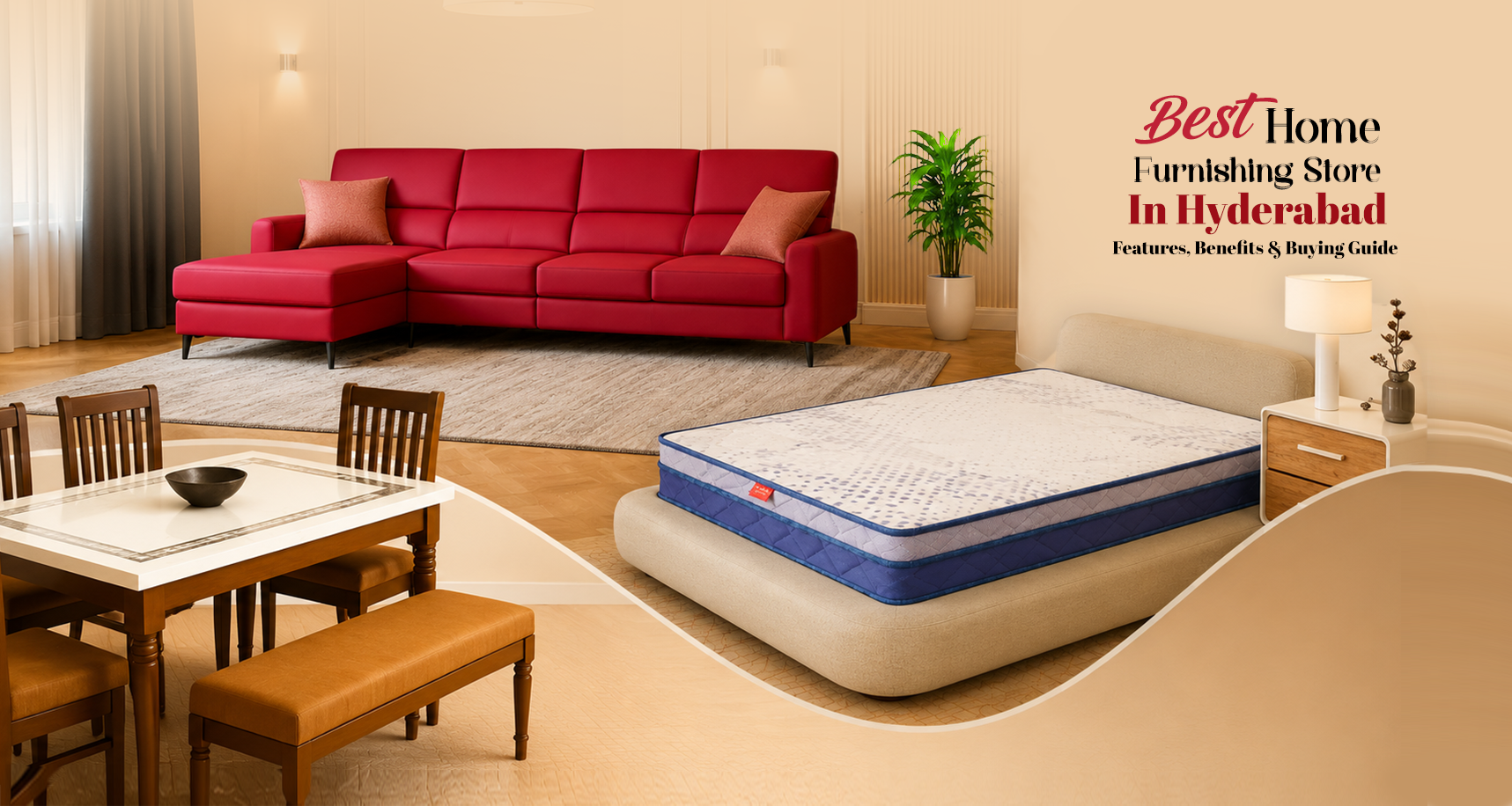 Best Home Furnishing Store in Hyderabad for Curtains, Pillows & More