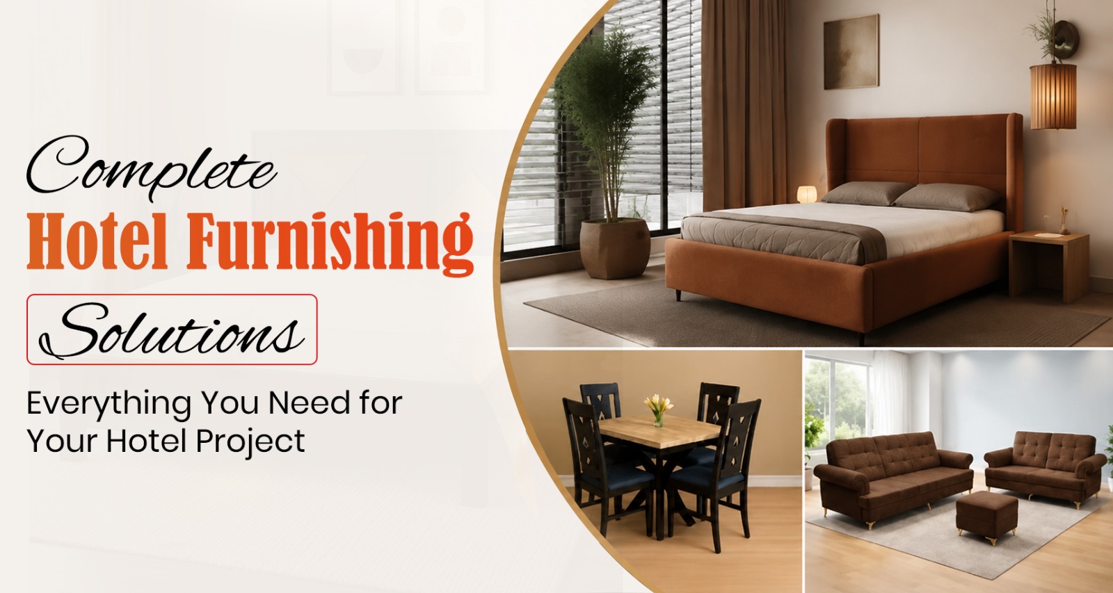 Complete Hotel Furnishing Solutions: Everything You Need for Your Hotel Project