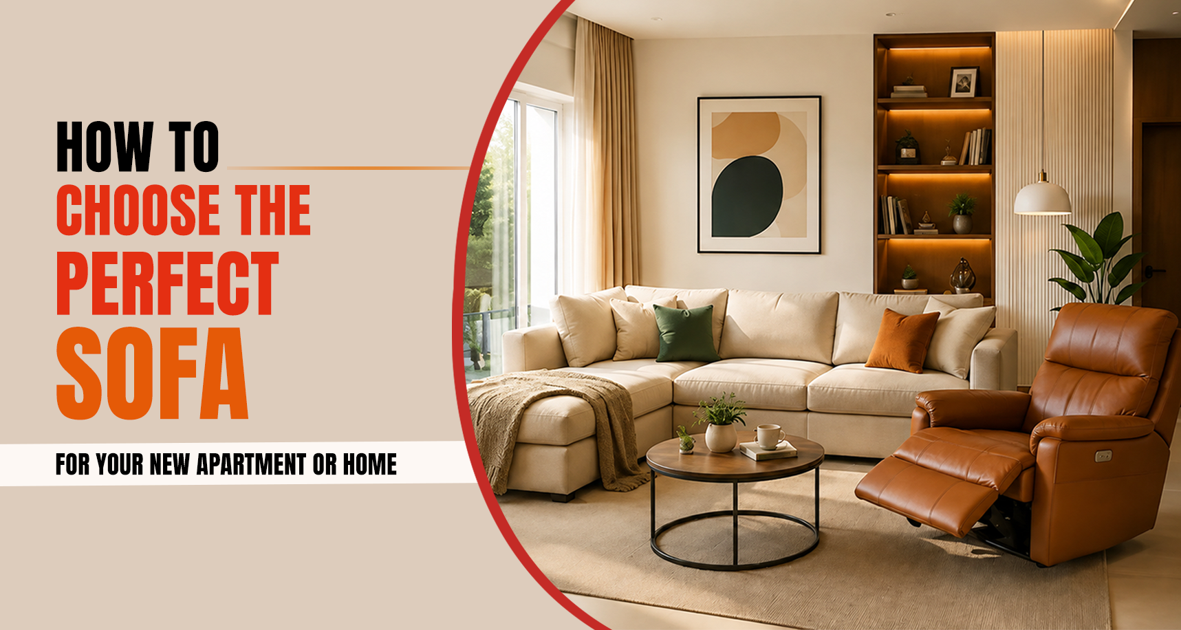 How to Choose the Perfect Sofa for Your New Apartment or Home